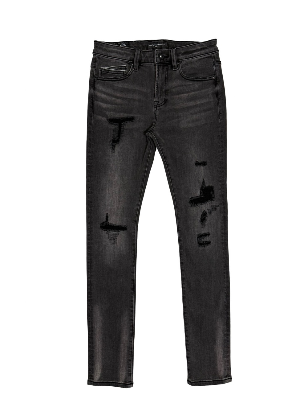 Cult of Individuality Punk Super Skinny Jeans Distressed 31x32 Stretch Grunge